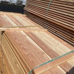 Ca. 12x Douglas Zweeds rabat, 23x190mm, lengte 300cm